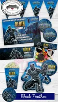 Comprar Kit Imprimible Black Panther Invitación Candy Bar