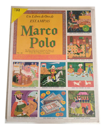 Marco Polo - Un Libro De Oro De Estampas Novaro