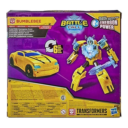 Figura De Transformers Bumblebee Cyberverse Adventures