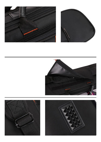 Trompeta Bolso De Mano Diseño De Doble Cremallera Estuche