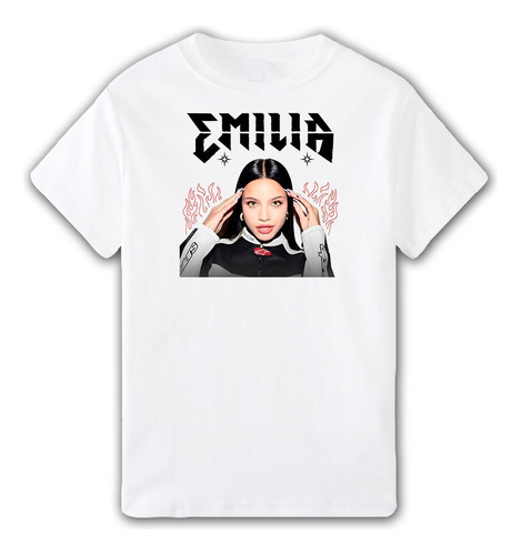 Remera Emilia Mernes - Aesthetic Unisex Mp3 Musica Urbana 