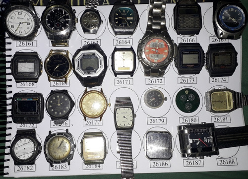 Lote 94 Sucatas Casio E Outros- Máquina Do Tempo