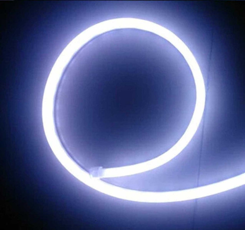 Imagem 9 de 9 de Barra Kit Tubo De Led Flexível Angel Eye Drl Farol Silverado