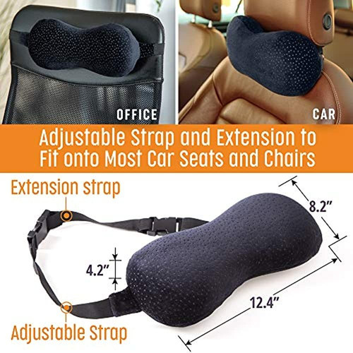 Flexicomfort Car Neck Pillow Para Conducir - Almohada De Esp