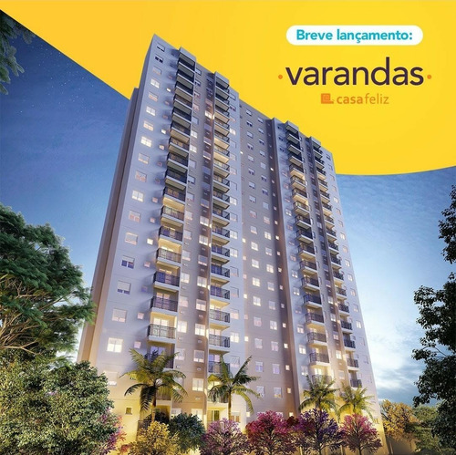Imagem 2 de 15 de Lançamento Varandas Casa Feliz Aptos 46m2 1 E 2 Dorms,sala,cozinha,banheiro,varanda,1 Vaga E Lazer Completo - 2945945992 - 34703162