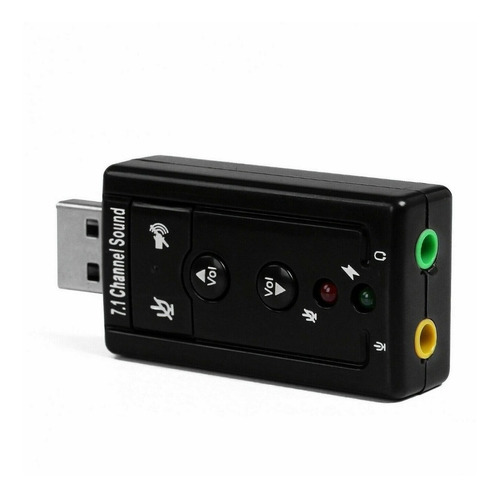 Adaptador /tarjeta De Sonido Virtual Usb 2.0 7.1 Canales (7)