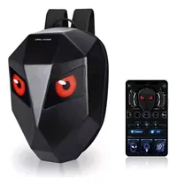 Comprar Mochila Con Luces Led Pantalla Inteligente Para Moteros Bike