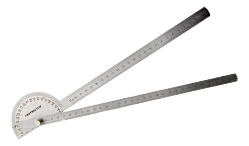 Transportador De Ángulos, Regla Para Carpintería De 30 Cm,