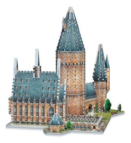 Puzzle 3D Wrebbit Hogwarts Great Hall W3D-2014 de 850 piezas