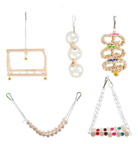Bird Ladder Swing Stand Parrot Toy