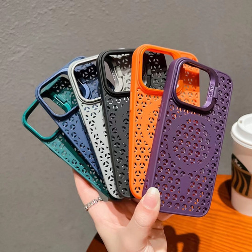 Para Iphone16-11 Funda Protectora Con Succión Magnética