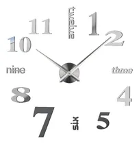 Comprar Reloj De Pared Diy 3d - Reloj De Pared Moderno 3d Grande Sin