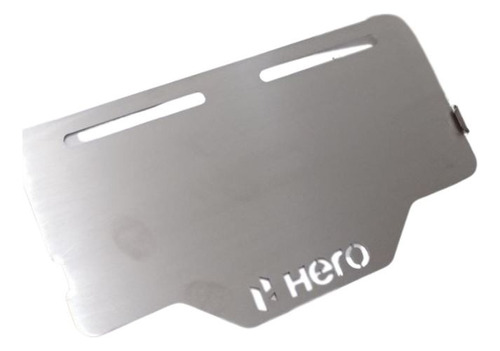 Portaplaca, Refuerzo De Placa Inoxidable Para Motos Hero