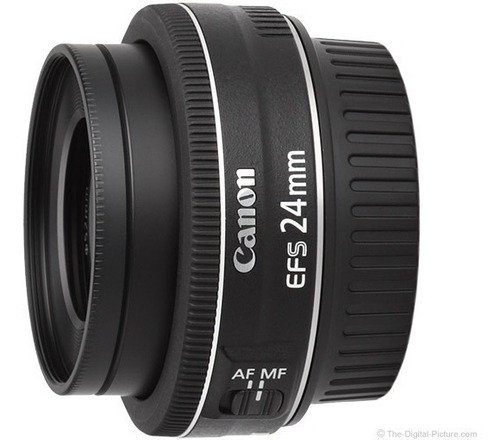 Lente Canon Ef-s 24mm F2.8 Stm Pancake Com Nf 1 Ano Garantia