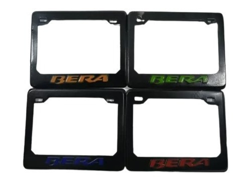 Porta Placa De Aluminio Para Moto Bera 