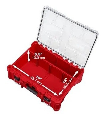 Imagen 3 de 9 de Organizador Doble Altura Packout Milwaukee 4822 8432