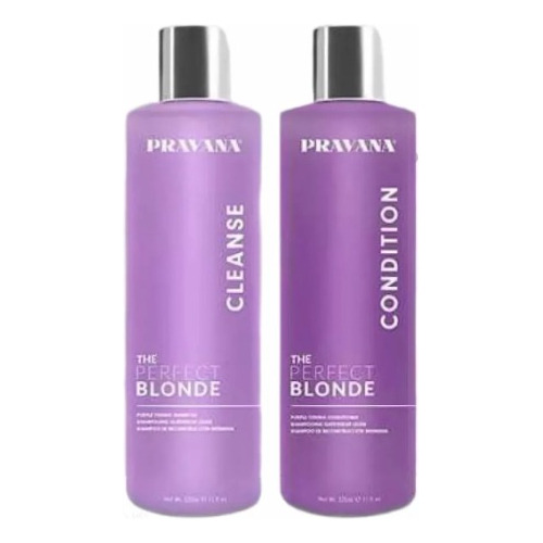 Pravana The Perfect Blonde Shampoo Y Acondicionador 325ml 