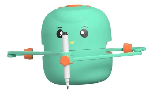 Robot De Dibujo Educativo Con Voz – 100 Tarjetas Y 2 Pinceles, Para Niños Desde 5 Años, Fomenta La Creatividad