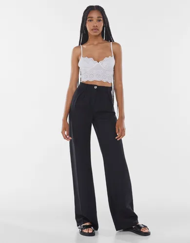 Bershka blusa blanca hotsell