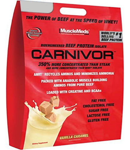 Proteina Carnivor De Carne Bolsa 7 Lbs Todos Los Sabores
