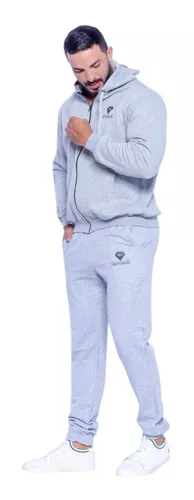 Kit 2 Conjunto Moletom Masculino Blusa De Frio Capuz E Calca