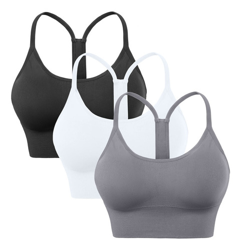 Raqueta De Padel Evercute Racerback Bras Deportivos Acolchad