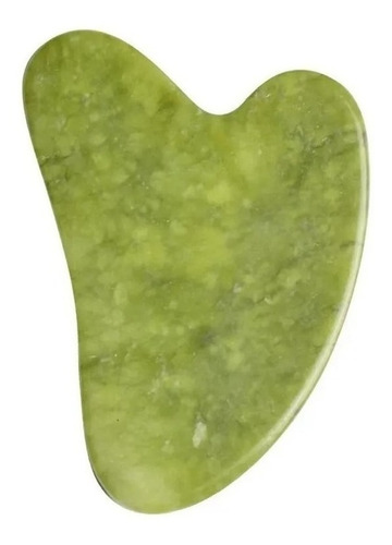 10 Piedra Guasha Jade Masajeador Purificador Facial Color X10 Verde