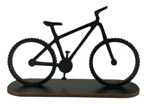 Kit 15 Bicicletas Com Base Em Mdf Cru Recorte Laser - 10cm