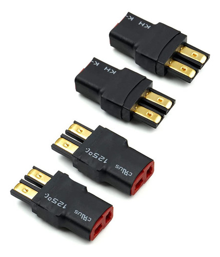Elechawk 4 Pcs Hembra T-plug Deans A Macho Adaptador Compati