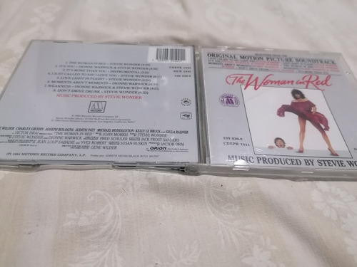 Cd: Ost - The Woman In Red - Usa