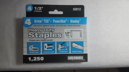 Imagen 5 de 6 de Grapas Para Engrapadoras De Tapiceria 10mm