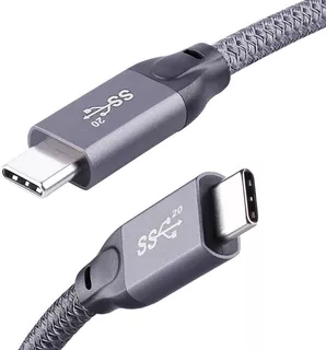 Cable Tipo C 1 Metro 20gbps 100w Usb 3.2 Thunderbolt 3