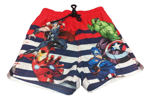 Malla Short Niños Nenes Avengers Marvel Original