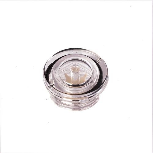 Visor De Óleo Em Acrilico Cristal C/ Vedação 1/2 Bsp C/10