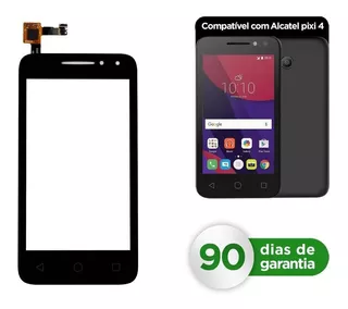 Tela Touch Screen Compativel Com Alcatel 4034e Pixi