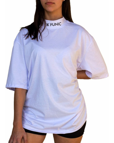 Camiseta Blusa Camisa Camiseta Long Feminina Estampada