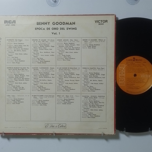 Lp Benny Goodman Epoca De Oro Del Swing Vol 1 Made Usa 1962 (Usado)