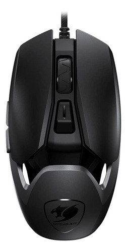 Mouse Cougar, Negro/16,000 Dpi/con Cable