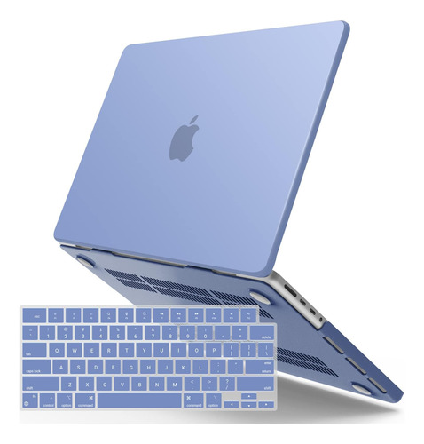 Funda Rígida Ibenzer Para Macbook Pro 16  2485 Serenity Blue