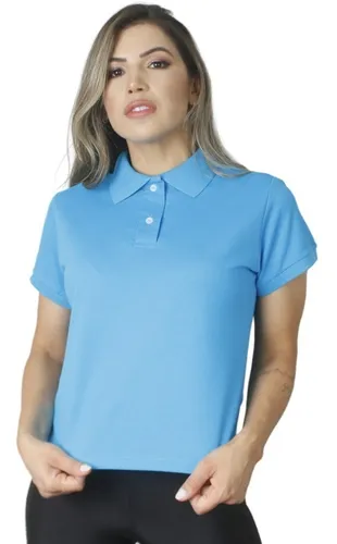 Camisa polo colombo feminina sales