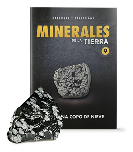 Minerales De La Tierra - Obsidiana Copo De Nieve Comercio