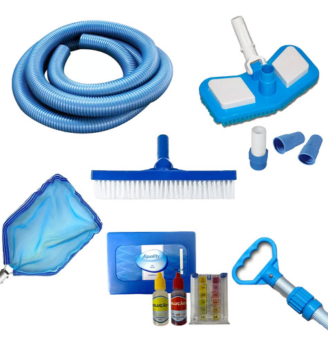 Kit Filtro E Bomba + Dispositivos Jaccuzi Completo Em Inox