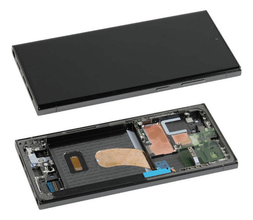 A Pantalla Lcd Amoled Con Marco Para Galaxy S23 Ultra S918ub