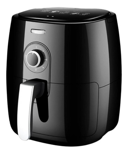 Freidora De Aire Sin Aceite Xl 5l Airfryer Eléctrica Color Negro