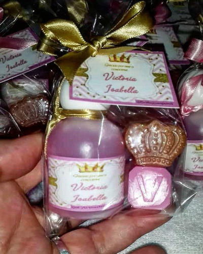 Recuerdo Gelantibacterial +2 Iniciales Babyshower Nacimiento