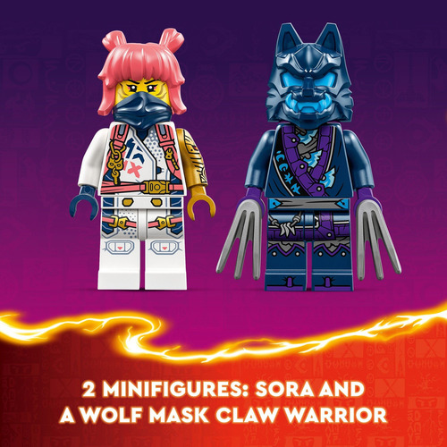 Figura De Acción De Juguete Lego Ninjago Soras Elemental Tec