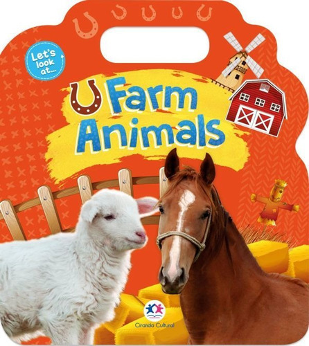 Farm Animals, De Brooks, Susie. Editora Ciranda Cultural, Capa Mole Em Inglês