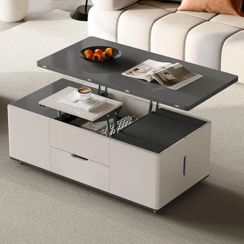 comprar Mesa De Café Elevable Con Asientos Y Almacenaje