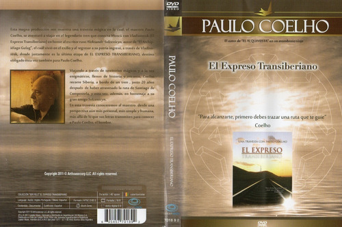 Dvd Paulo Coelho  El Expreso Transiberiano 