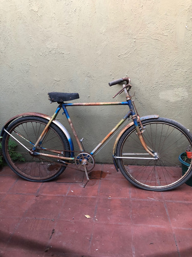 Bicicleta Legnano Antigua Freno Varilla Rod 26 A Restaurar Arcoíris L (Usado)